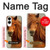 S1595 Beautiful Brown Horse Case For Samsung Galaxy S25 Edge