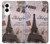 S2211 Paris Postcard Eiffel Tower Case For Samsung Galaxy S25 Edge