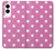 S2358 Pink Polka Dots Case For Samsung Galaxy S25 Edge