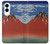 S2390 Katsushika Hokusai Red Fuji Case For Samsung Galaxy S25 Edge