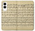 S2504 Vintage Music Sheet Case For Samsung Galaxy S25 Edge