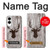 S2505 Reindeer Head Old Wood Texture Graphic Case For Samsung Galaxy S25 Edge