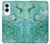 S2653 Dragon Green Turquoise Stone Graphic Case For Samsung Galaxy S25 Edge