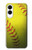 S3031 Yellow Softball Ball Case For Samsung Galaxy S25 Edge
