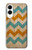 S3033 Vintage Wood Chevron Graphic Printed Case For Samsung Galaxy S25 Edge