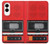 S3204 Red Cassette Recorder Graphic Case For Samsung Galaxy S25 Edge