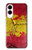 S3315 Spain Flag Vintage Football Graphic Case For Samsung Galaxy S25 Edge