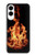 S3379 Fire Frame Case For Samsung Galaxy S25 Edge