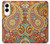 S3402 Floral Paisley Pattern Seamless Case For Samsung Galaxy S25 Edge