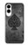 S3446 Black Ace Spade Case For Samsung Galaxy S25 Edge