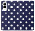 S3533 Blue Polka Dot Case For Samsung Galaxy S25 Edge