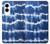 S3671 Blue Tie Dye Case For Samsung Galaxy S25 Edge