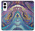 S3676 Colorful Abstract Marble Stone Case For Samsung Galaxy S25 Edge