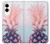 S3711 Pink Pineapple Case For Samsung Galaxy S25 Edge