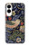 S3791 William Morris Strawberry Thief Fabric Case For Samsung Galaxy S25 Edge