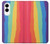 S3799 Cute Vertical Watercolor Rainbow Case For Samsung Galaxy S25 Edge