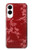 S3817 Red Floral Cherry blossom Pattern Case For Samsung Galaxy S25 Edge