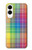 S3942 LGBTQ Rainbow Plaid Tartan Case For Samsung Galaxy S25 Edge