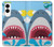 S3947 Shark Helicopter Cartoon Case For Samsung Galaxy S25 Edge