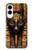 S3992 Gold Black Anubis Case For Samsung Galaxy S25 Edge