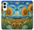 S4019 Sunflower Van Gogh Style Case For Samsung Galaxy S25 Edge