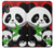 S3929 Cute Panda Eating Bamboo Case For Samsung Galaxy XCover7