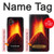 S0745 Volcano Lava Case For Samsung Galaxy XCover7 Pro