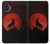 S2955 Wolf Howling Red Moon Case For Samsung Galaxy XCover7 Pro