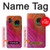 S3201 Pink Peacock Feather Case For Samsung Galaxy XCover7 Pro