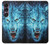 S0752 Blue Fire Grim Wolf Case For Sony Xperia 1 VII