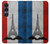 S2859 Vintage France Flag Eiffel Tower Case For Sony Xperia 1 VII
