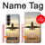 S3837 Airplane Take off Sunrise Case For Sony Xperia 1 VII