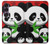 S3929 Cute Panda Eating Bamboo Case For Sony Xperia 1 VII