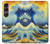 S4005 Oil Color Painting Great Waves Case For Sony Xperia 1 VII