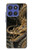 S0426 Gold Dragon Case For Motorola Moto G Stylus 5G (2025,2026), Edge 60 Stylus