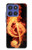 S0493 Music Note Burn Case For Motorola Moto G Stylus 5G (2025,2026), Edge 60 Stylus