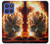 S0863 Hell Fire Skull Case For Motorola Moto G Stylus 5G (2025,2026), Edge 60 Stylus