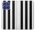 S2297 Black and White Vertical Stripes Case For Motorola Moto G Stylus 5G (2025,2026), Edge 60 Stylus