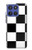 S2492 Black and White Check Case For Motorola Moto G Stylus 5G (2025), Edge 60 Stylus