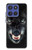 S2823 Black Wolf Blue Eyes Face Case For Motorola Moto G Stylus 5G (2025,2026), Edge 60 Stylus