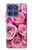 S2943 Pink Rose Case For Motorola Moto G Stylus 5G (2025,2026), Edge 60 Stylus