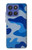 S2958 Army Blue Camo Camouflage Case For Motorola Moto G Stylus 5G (2025,2026), Edge 60 Stylus