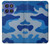 S2958 Army Blue Camo Camouflage Case For Motorola Moto G Stylus 5G (2025,2026), Edge 60 Stylus