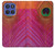 S3201 Pink Peacock Feather Case For Motorola Moto G Stylus 5G (2025,2026), Edge 60 Stylus