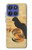 S3229 Vintage Cat Poster Case For Motorola Moto G Stylus 5G (2025,2026), Edge 60 Stylus