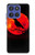 S3328 Crow Red Moon Case For Motorola Moto G Stylus 5G (2025,2026), Edge 60 Stylus