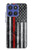 S3687 Firefighter Thin Red Line American Flag Case For Motorola Moto G Stylus 5G (2025,2026), Edge 60 Stylus