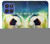 S3844 Glowing Football Soccer Ball Case For Motorola Moto G Stylus 5G (2025,2026), Edge 60 Stylus