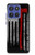 S3958 Firefighter Axe Flag Case For Motorola Moto G Stylus 5G (2025,2026), Edge 60 Stylus