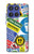 S3960 Safety Signs Sticker Collage Case For Motorola Moto G Stylus 5G (2025,2026), Edge 60 Stylus